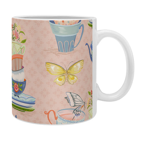 Pimlada Phuapradit Teacups and Butterflies Coffee Mug