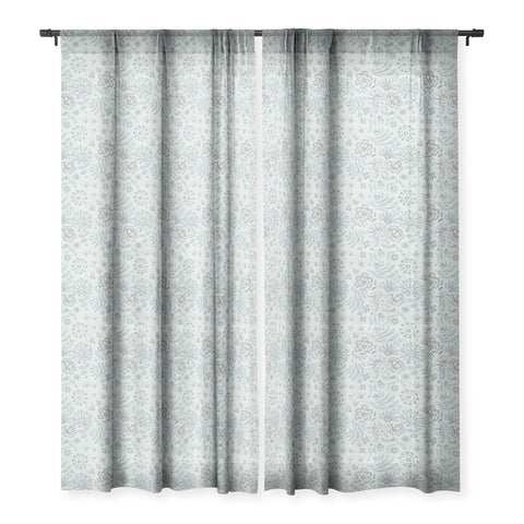 Pimlada Phuapradit Winter Petal Sheer Window Curtain