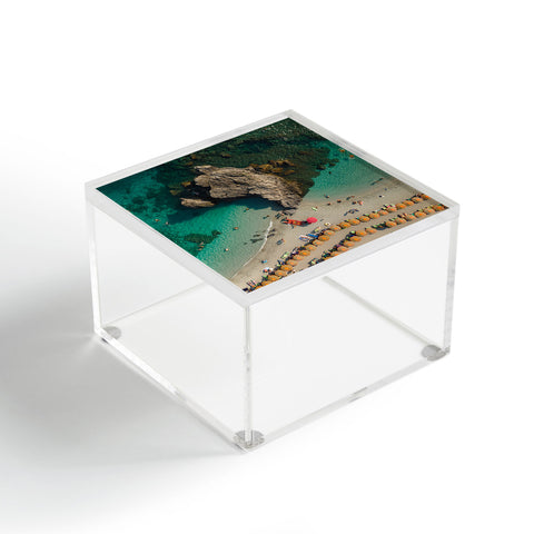 Pita Studios Coastline of Monterosso beach Acrylic Box