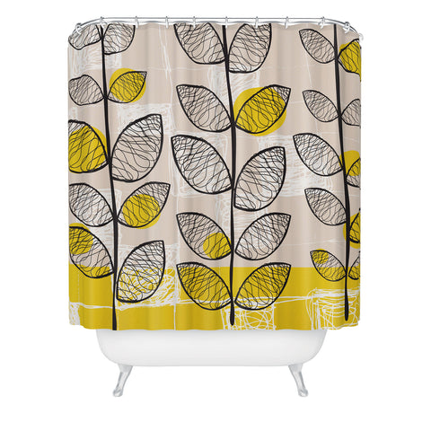 Rachael Taylor 50s Inspired Shower Curtain
