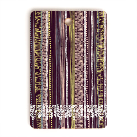 Rachael Taylor Abstract Border Cutting Board Rectangle