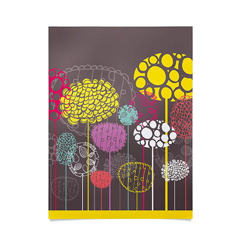 Rachael Taylor Abstract Ovals Poster