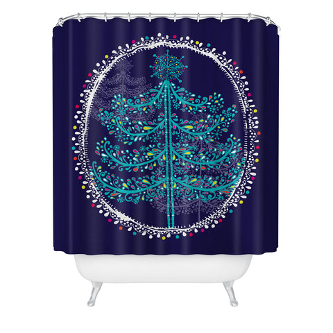 Rachael Taylor Decorative Tree Shower Curtain