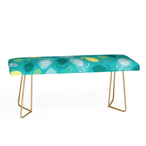 Rachael Taylor Electric Feather Shapes Bench