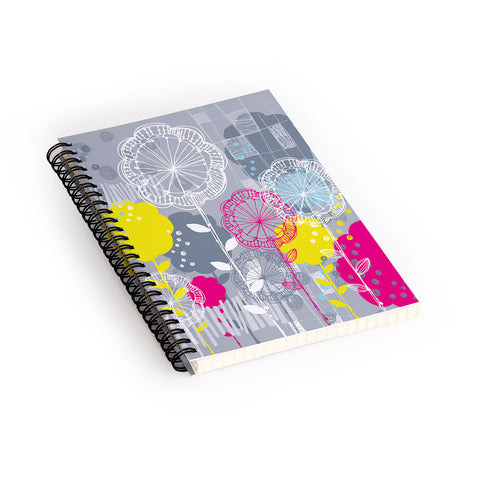 Rachael Taylor Electric Stems Spiral Notebook