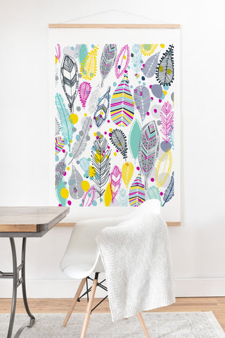 Rachael Taylor Feather Trail Art Print And Hanger