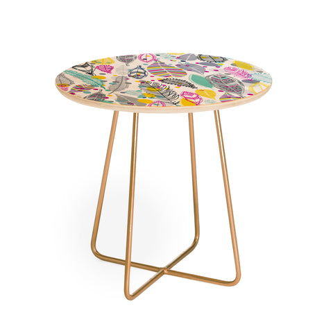 Rachael Taylor Feather Trail Round Side Table