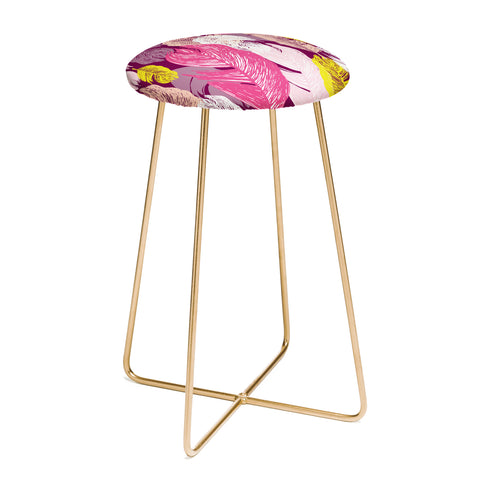 Rachael Taylor Funky Feathers Counter Stool