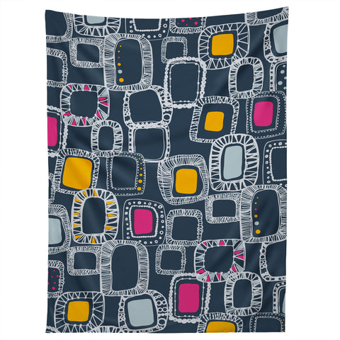 Rachael Taylor Shapes And Squares 1 Tapestry