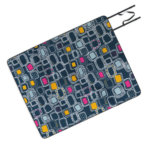 Rachael Taylor Shapes And Squares 1 Picnic Blanket