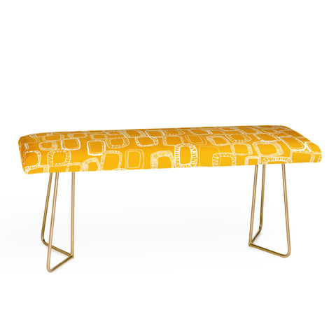 Rachael Taylor Shapes and Squares Mustard Bench