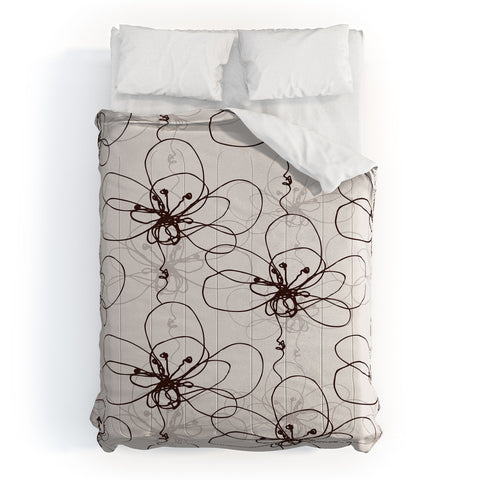Rachael Taylor Tonal Floral Comforter