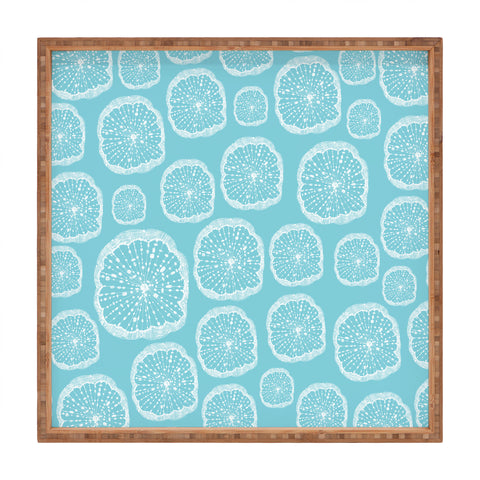 Rachael Taylor Wheel Of Wonder Turquoise Square Tray