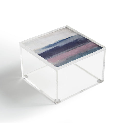 Rachel Elise Purple Waves Acrylic Box