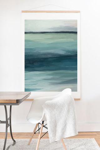 Rachel Elise Sea Levels Art Print And Hanger