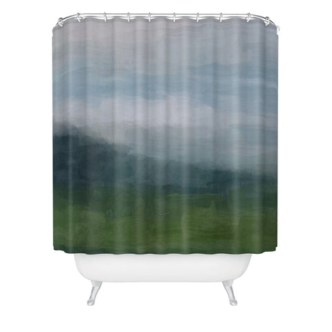 Rachel Elise Valley Living Shower Curtain