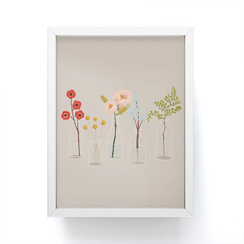 Rachel Szo Blooming 1 Framed Mini Art Print