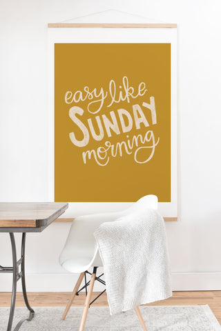 Rachel Szo Easy Like Sunday Morning Art Print And Hanger