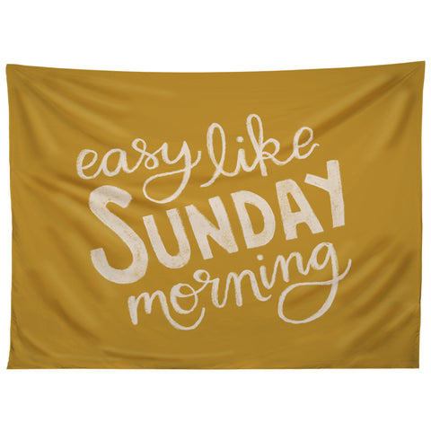 Rachel Szo Easy Like Sunday Morning Tapestry