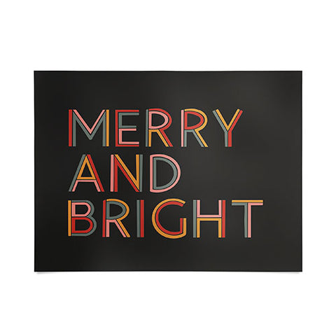 Rachel Szo Merry and Bright Dark Poster