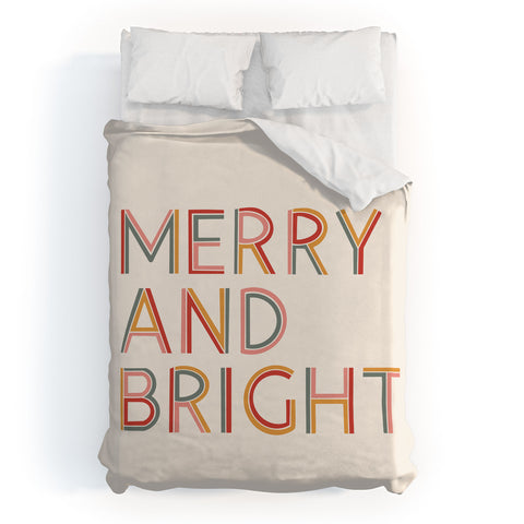 Rachel Szo Merry and Bright Light Duvet Cover