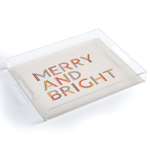 Rachel Szo Merry and Bright Light Acrylic Tray