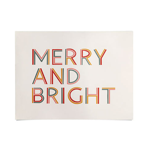 Rachel Szo Merry and Bright Light Poster