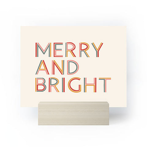 Rachel Szo Merry and Bright Light Mini Art Print