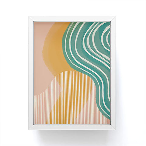 Rachel Szo Morning Swim Framed Mini Art Print