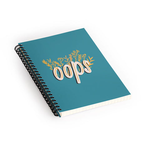 Rachel Szo Oops Spiral Notebook
