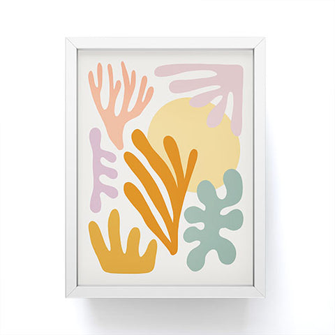 Rachel Szo Seagrass Sun Framed Mini Art Print