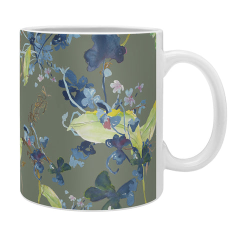Rachelle Roberts Dandelion Floral Coffee Mug