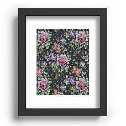 Rachelle Roberts Spring Floral Recessed Framing Rectangle