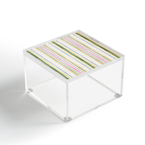 Rachelle Roberts Ticker Stripe Acrylic Box