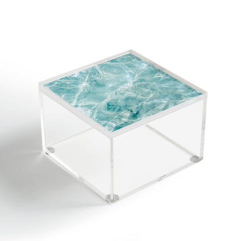 raisazwart Clear blue water Colorful ocean Acrylic Box