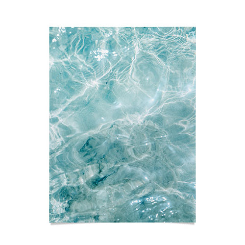 raisazwart Clear blue water Colorful ocean Poster