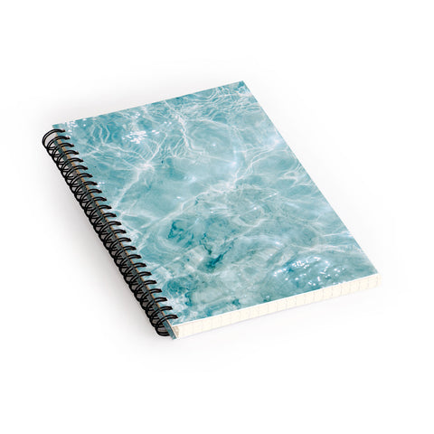 raisazwart Clear blue water Colorful ocean Spiral Notebook