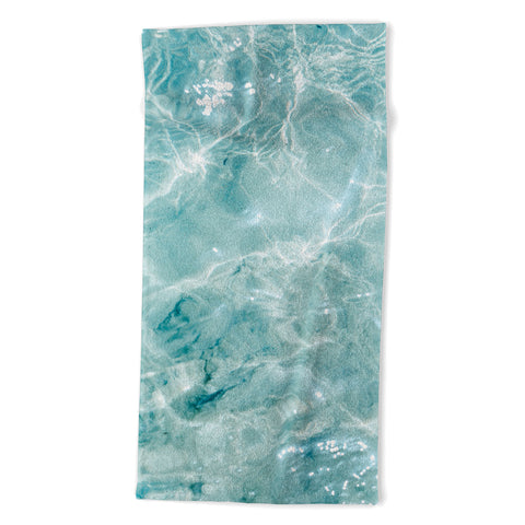 raisazwart Clear blue water Colorful ocean Beach Towel