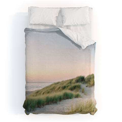 raisazwart Dunes of Holland Sunset Duvet Cover
