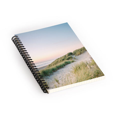 raisazwart Dunes of Holland Sunset Spiral Notebook