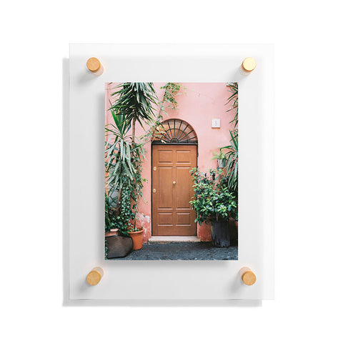 raisazwart Front door of Rome Floating Acrylic Print