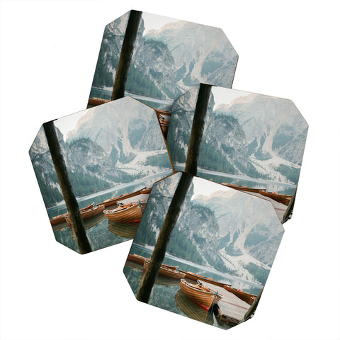 raisazwart Lago di Braies Coaster Set