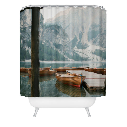 raisazwart Lago di Braies Shower Curtain