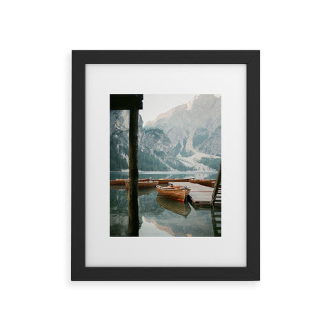 raisazwart Lago di Braies Framed Art Print