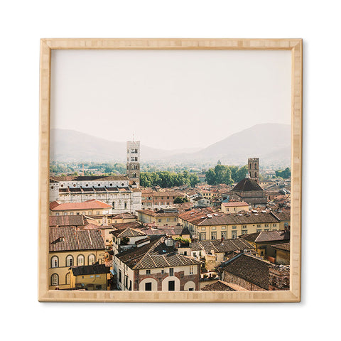 raisazwart Lucca Travel photography Italy Framed Wall Art