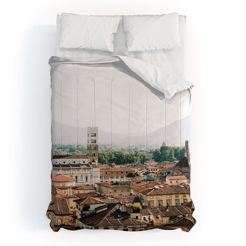 raisazwart Lucca Travel photography Italy Comforter
