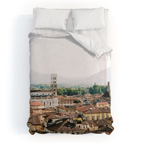 raisazwart Lucca Travel photography Italy Duvet Cover