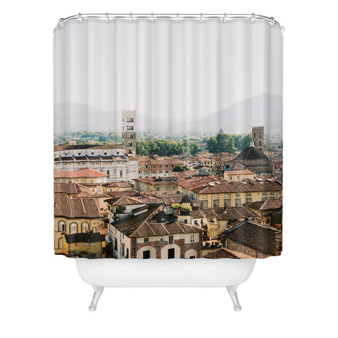 raisazwart Lucca Travel photography Italy Shower Curtain