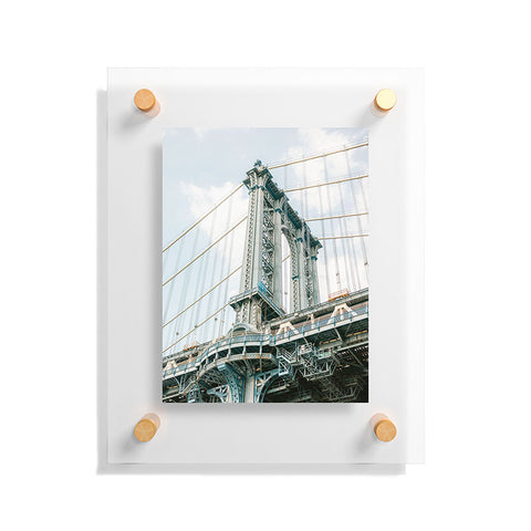 raisazwart Manhattan bridge New York City Floating Acrylic Print