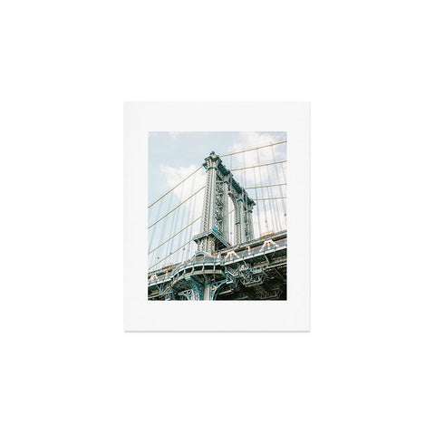 raisazwart Manhattan bridge New York City Art Print